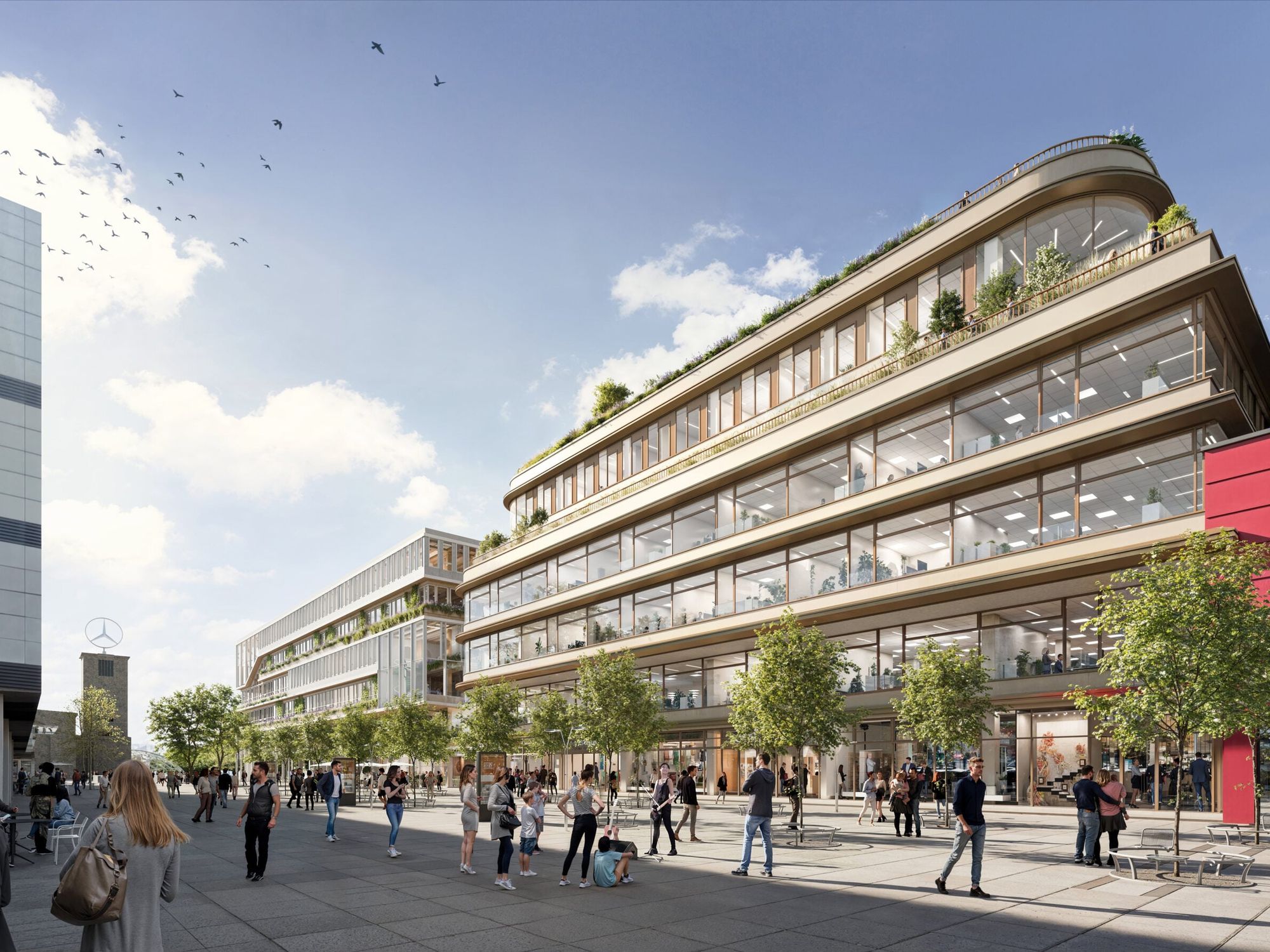 Wolff & Müller startet Revitalisierung der Königstraße 1c in Stuttgart