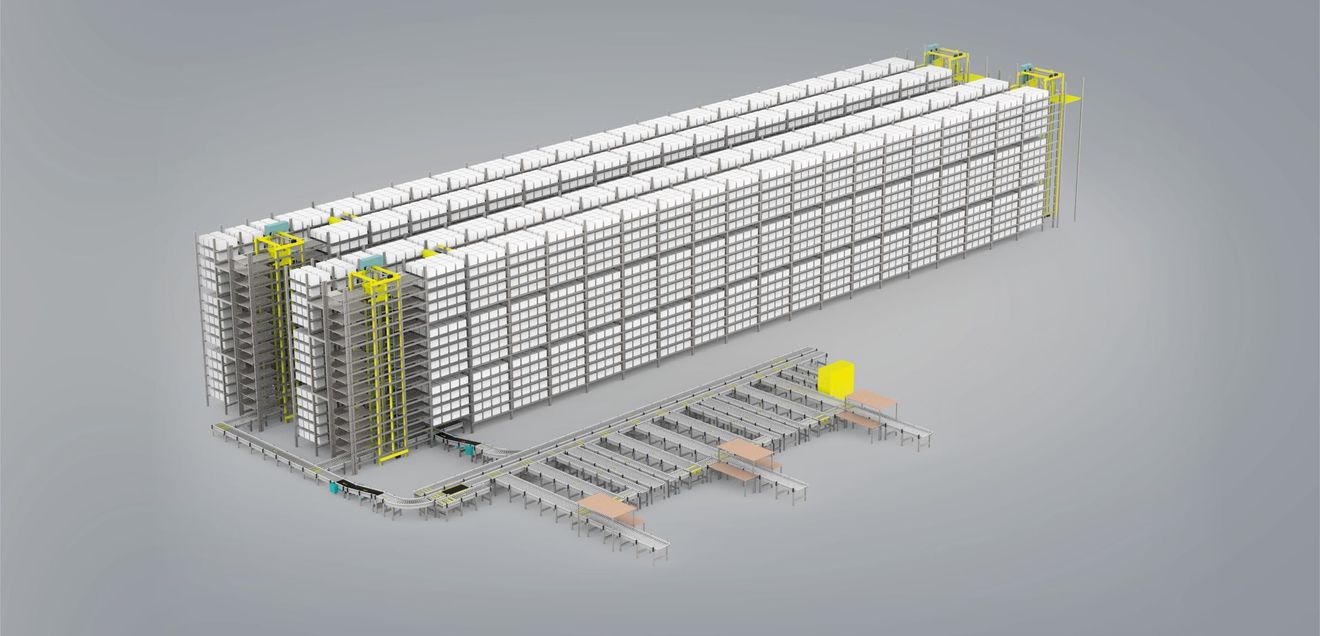 Multi-Access-Warehouse Shuttle-Lager:  Zoller automatisiert Intralogistik mit psb