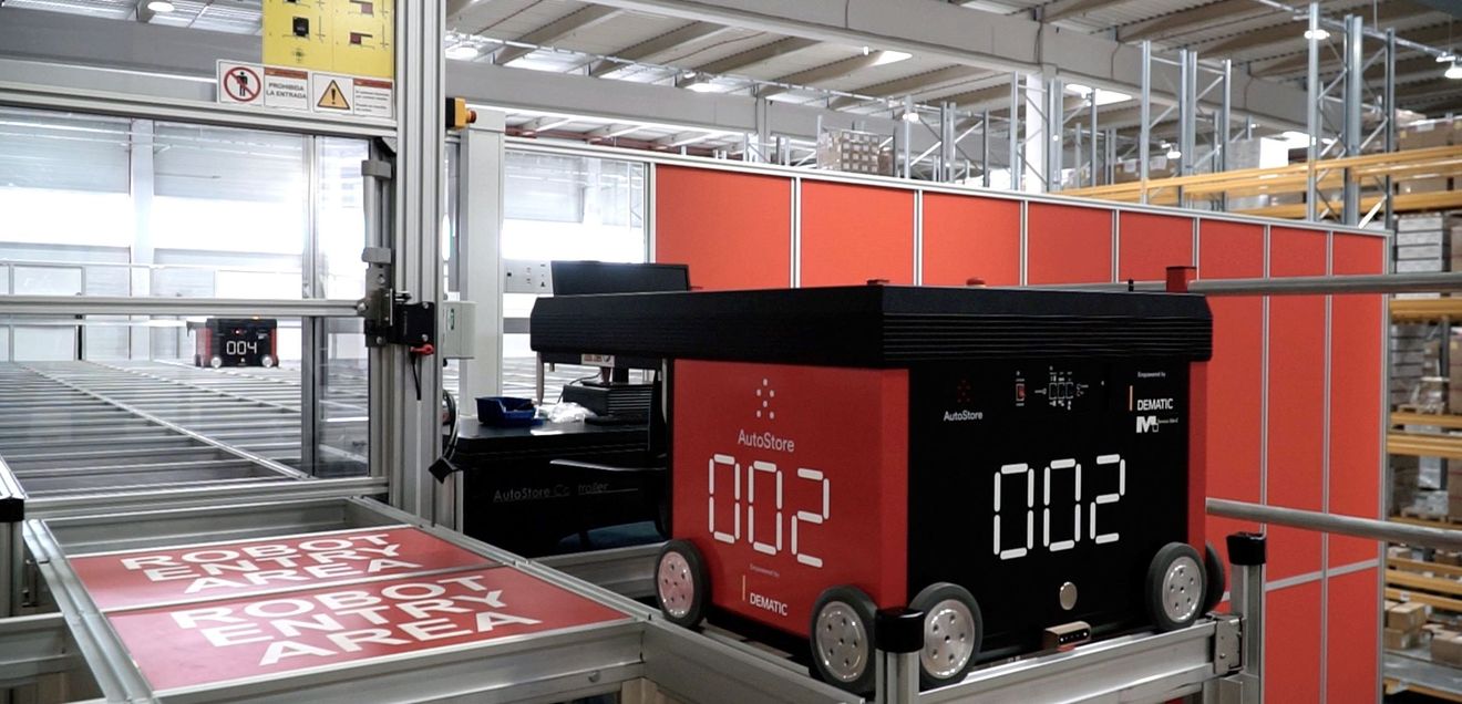 AutoStore-System für die Grupo Servicio Móvil AutoStore-System für die Grupo Servicio Móvil