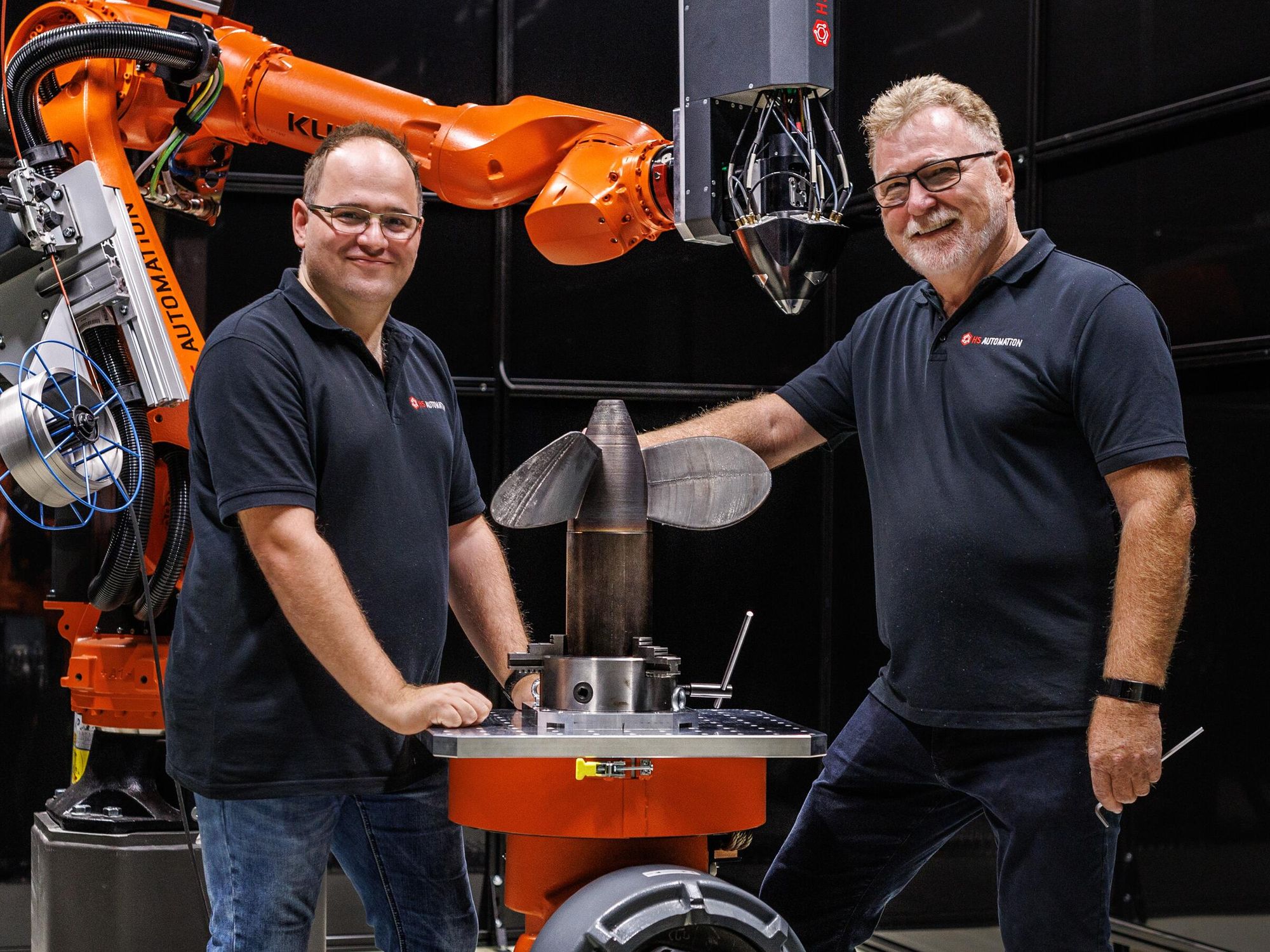 HS Automation and Kuka: Robots for 3D printing of complex metal components HS Automation and Kuka: Robots for 3D printing of complex metal components