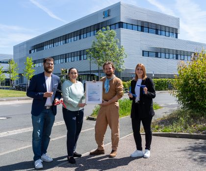 Textilrecycling neu gedacht: Ideenwettbewerb: SKZ prämiert Kunststoffbauteile aus Alttextilien Textilrecycling neu gedacht: Ideenwettbewerb: SKZ prämiert Kunststoffbauteile aus Alttextilien