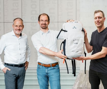 BASF auf der K 2025: Rucksack aus CO2-freiem Polyamid