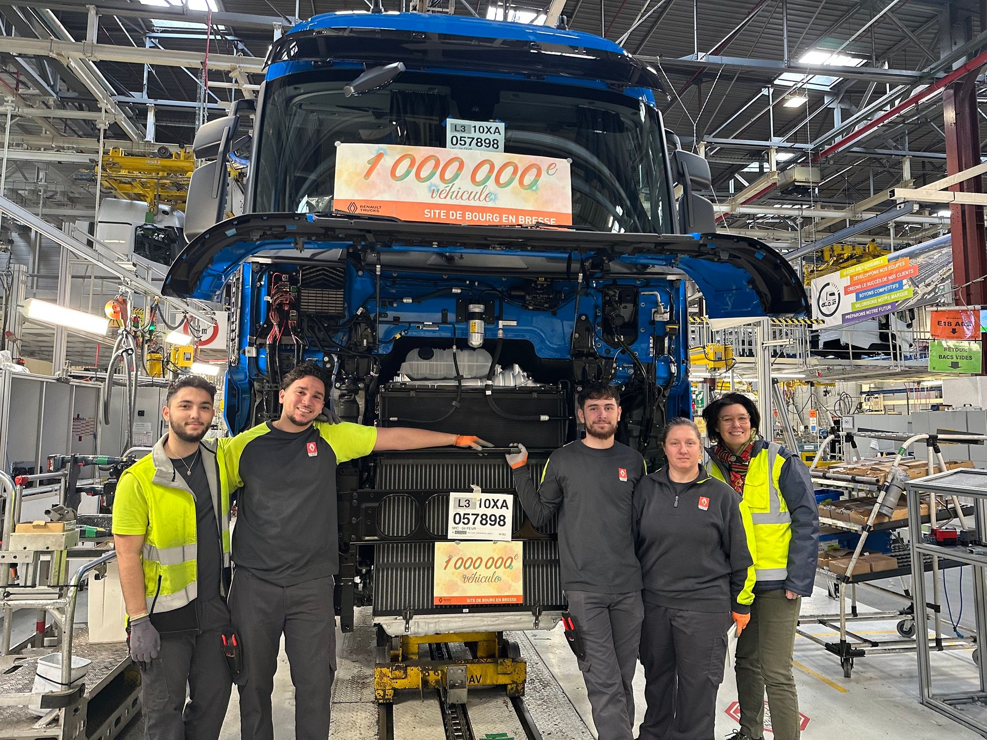 Eine Million Lkw aus Bourg-en-Bresse: Renault Trucks feiert Meilenstein