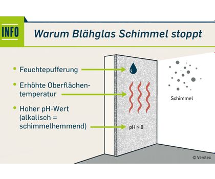 Innenraumsanierung mit Leichtbauplatten Schimmelstopper Blähglas