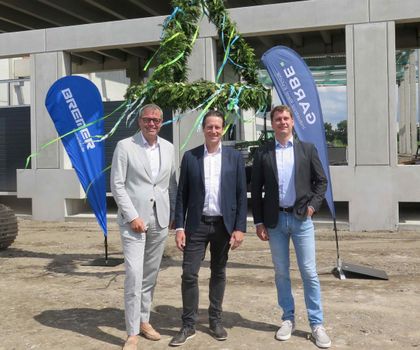 Logistikimmobilien: Multi-User-Park in Duisburg: Garbe Industrial Real Estate und  Bremer Projektentwicklung feiern Richtfest