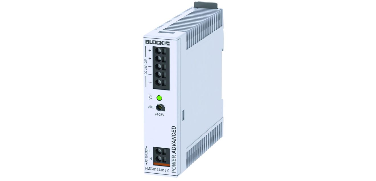 Block: Schaltnetzteil-Baureihe bis 100 W erweitert Block: Schaltnetzteil-Baureihe bis 100 W erweitert