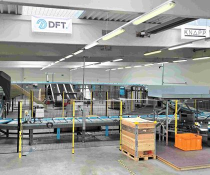 Fördertechnik: Neues Sorter-Testcenter von DFT für Praxistests