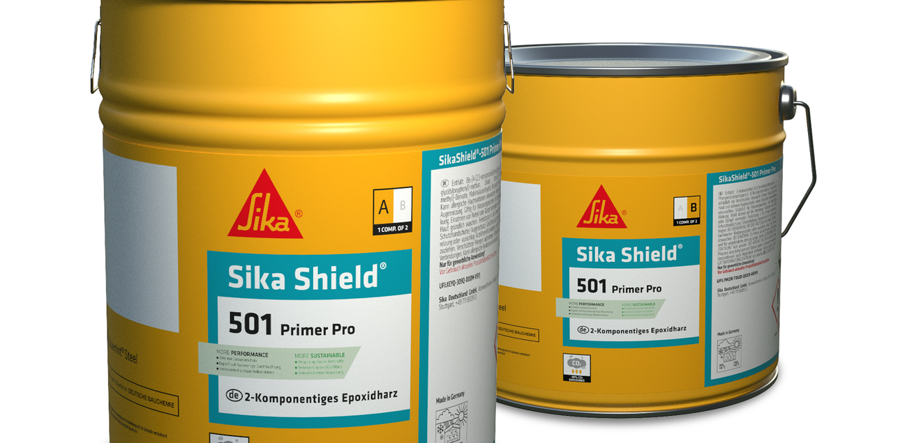 SikaShield-501 Primer Pro: Erhöhter Schutz bei der Bauwerksabdichtung