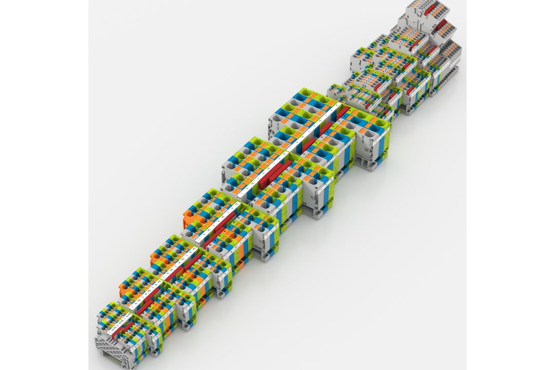Conta-Clip: Reihenklemmen mit Push-in-Anschluss-System
