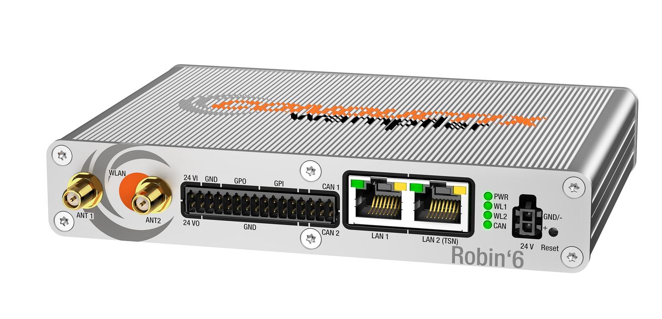Nominiert als Produkt des Jahres 2025: Conductix-Wampfler: Robin‘6 – Datenkommunikationslösung für AMR/FTS Nominiert als Produkt des Jahres 2025: Conductix-Wampfler: Robin‘6 – Datenkommunikationslösung für AMR/FTS