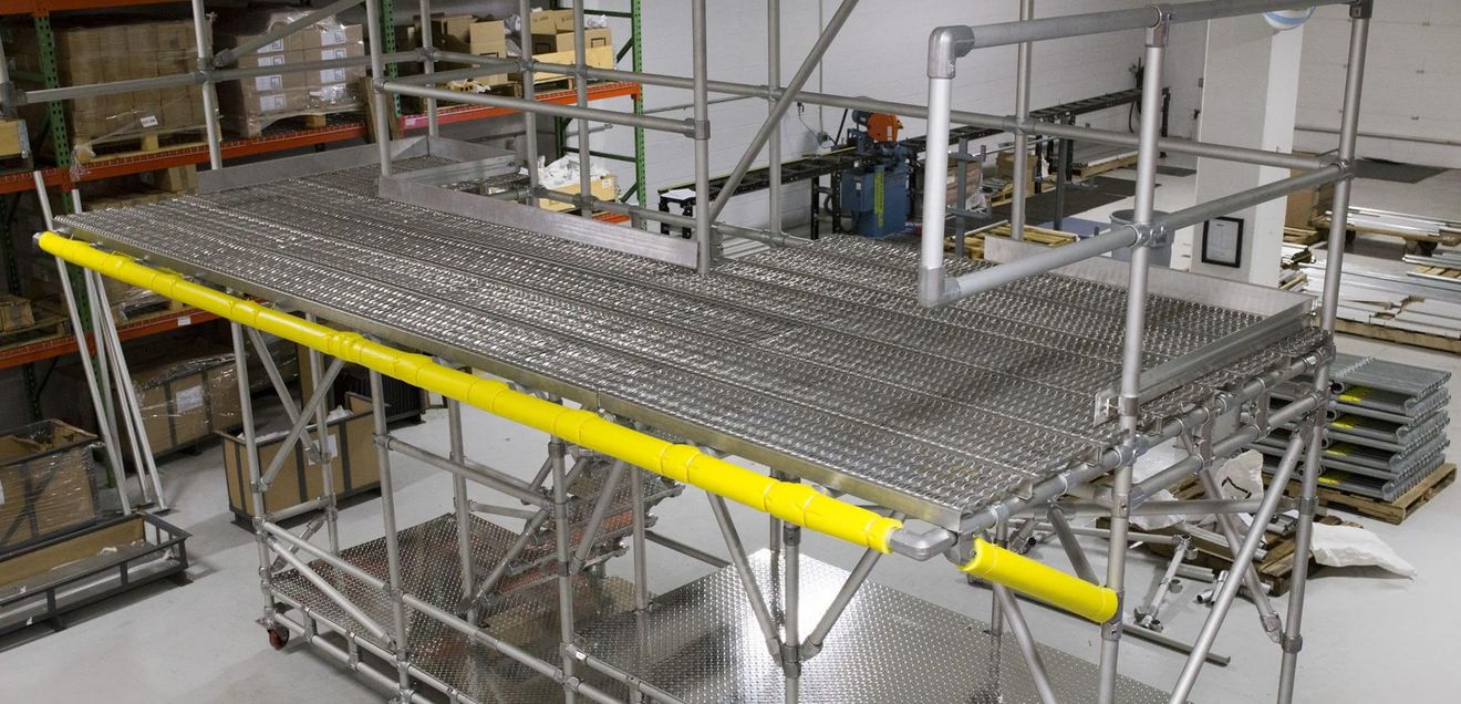 Arbeitsbühnen: Kee Safety: Sicher und flexibel in der Höhe agieren Arbeitsplattformen