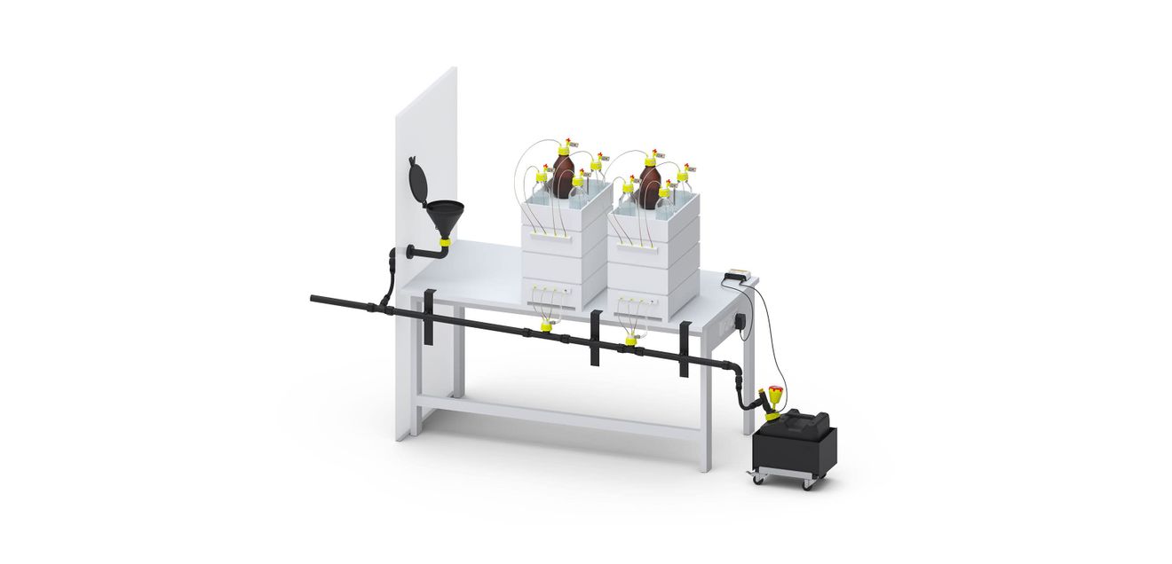 b.safe Waste Pipe System von Bohlender b.safe Waste Pipe System von Bohlender
