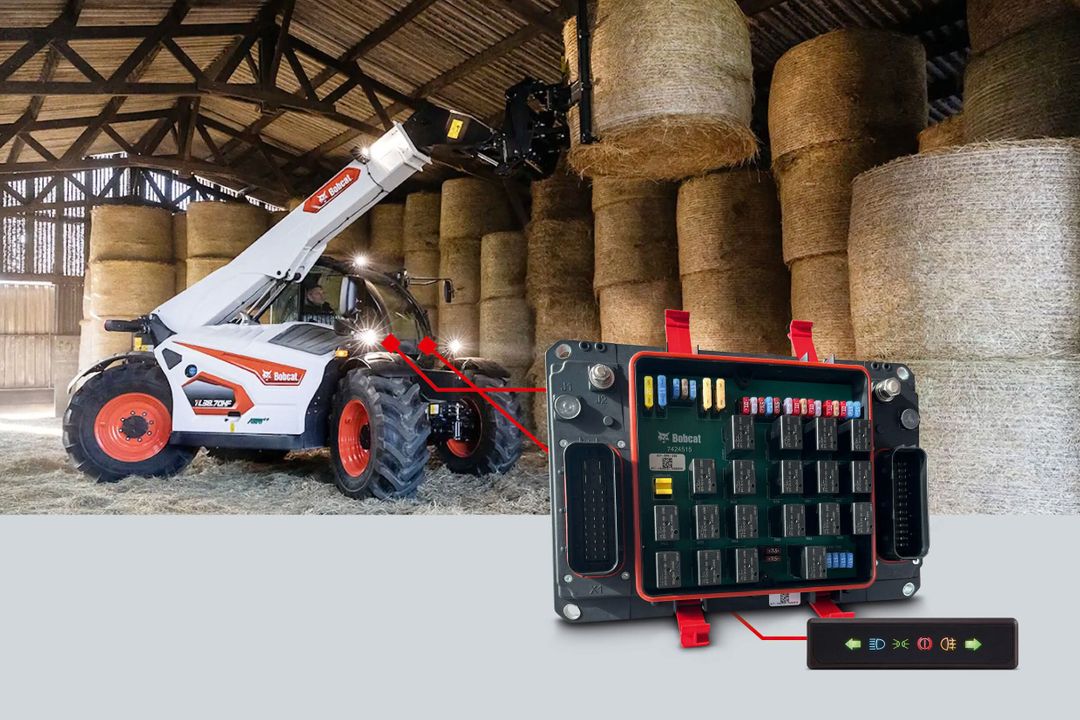 Würth - kompakte Elektrik für Kompaktlader von Bobcat Würth - kompakte Elektrik für Kompaktlader von Bobcat