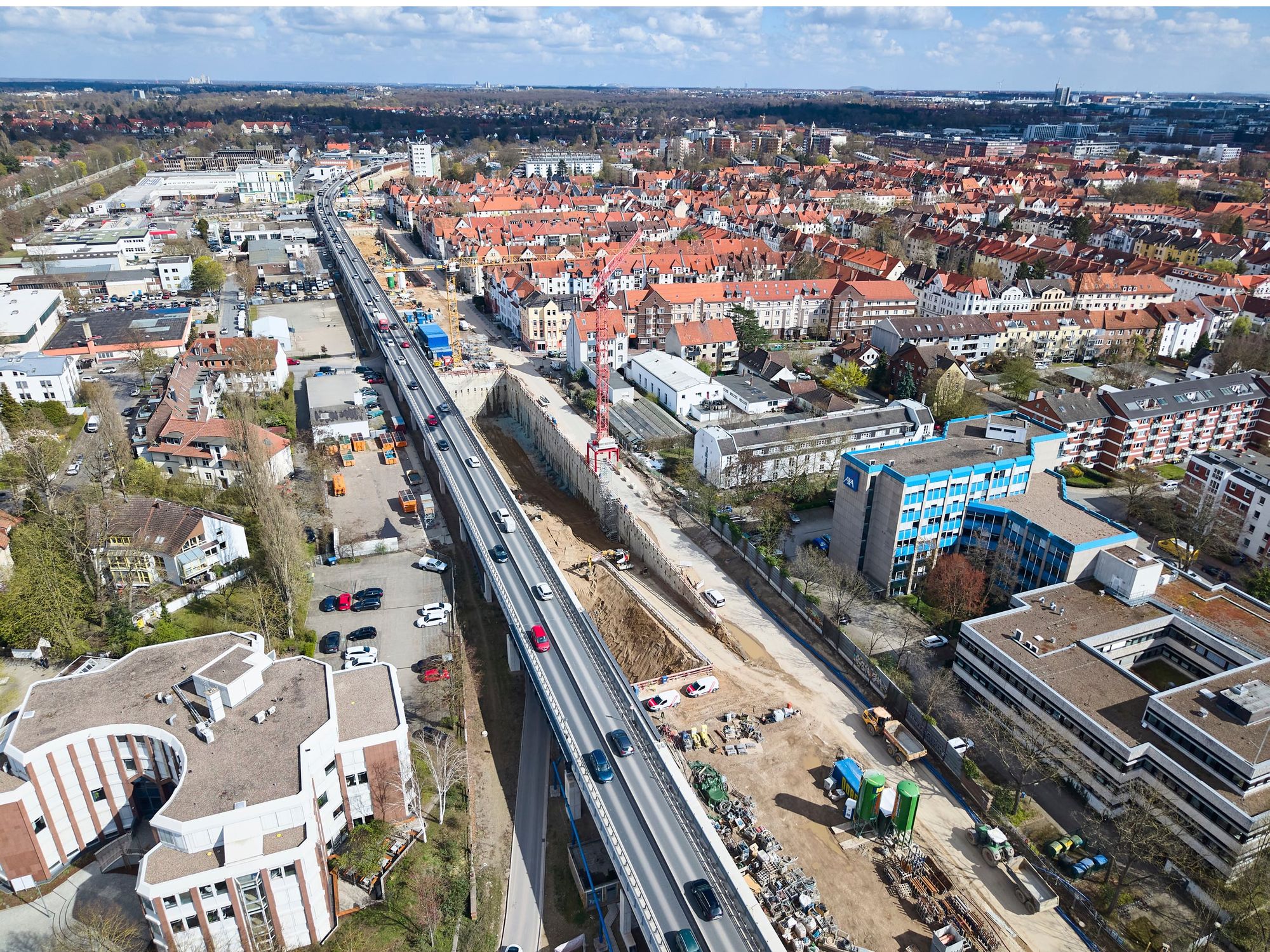 Hagedorn treibt komplexe Bauarbeiten am Südschnellweg Hannover voran