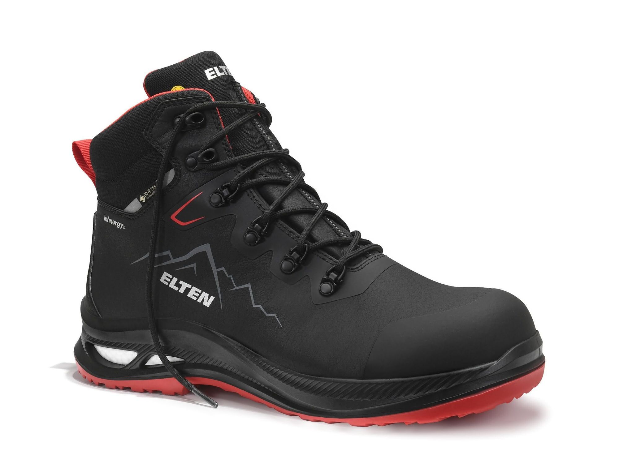 Elten Nolan XXG GTX black-red Mid ESD S3S WR HI CI Elten Nolan XXG GTX black-red Mid ESD S3S WR HI CI