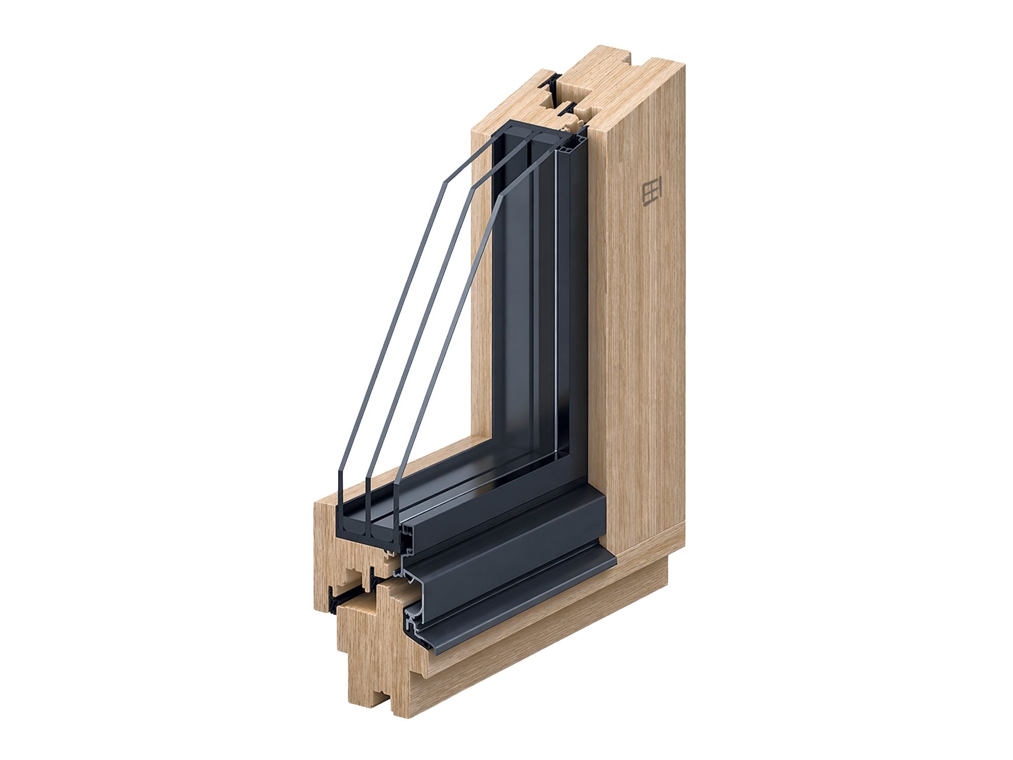 Hybrid-Holzfenster Hybrid-Holzfenster
