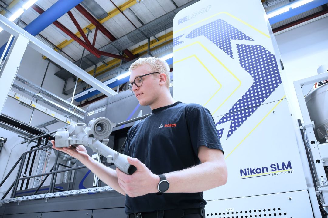 Großteil- und Serienfertigung: Bosch investiert Millionen in Metall-3D-Druckzentrum