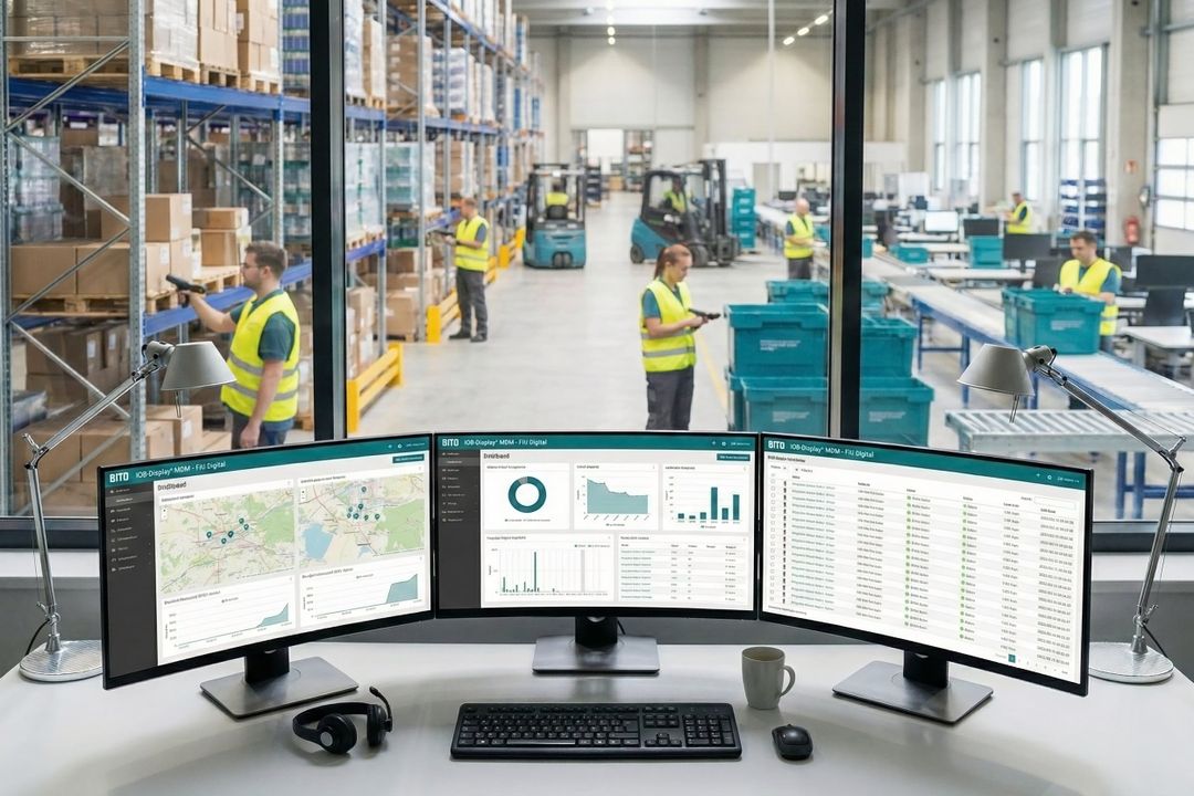 Mit digitalen Intralogistiklösungen von BITO-Lagertechnik das Lager fit für die Zukunft machen