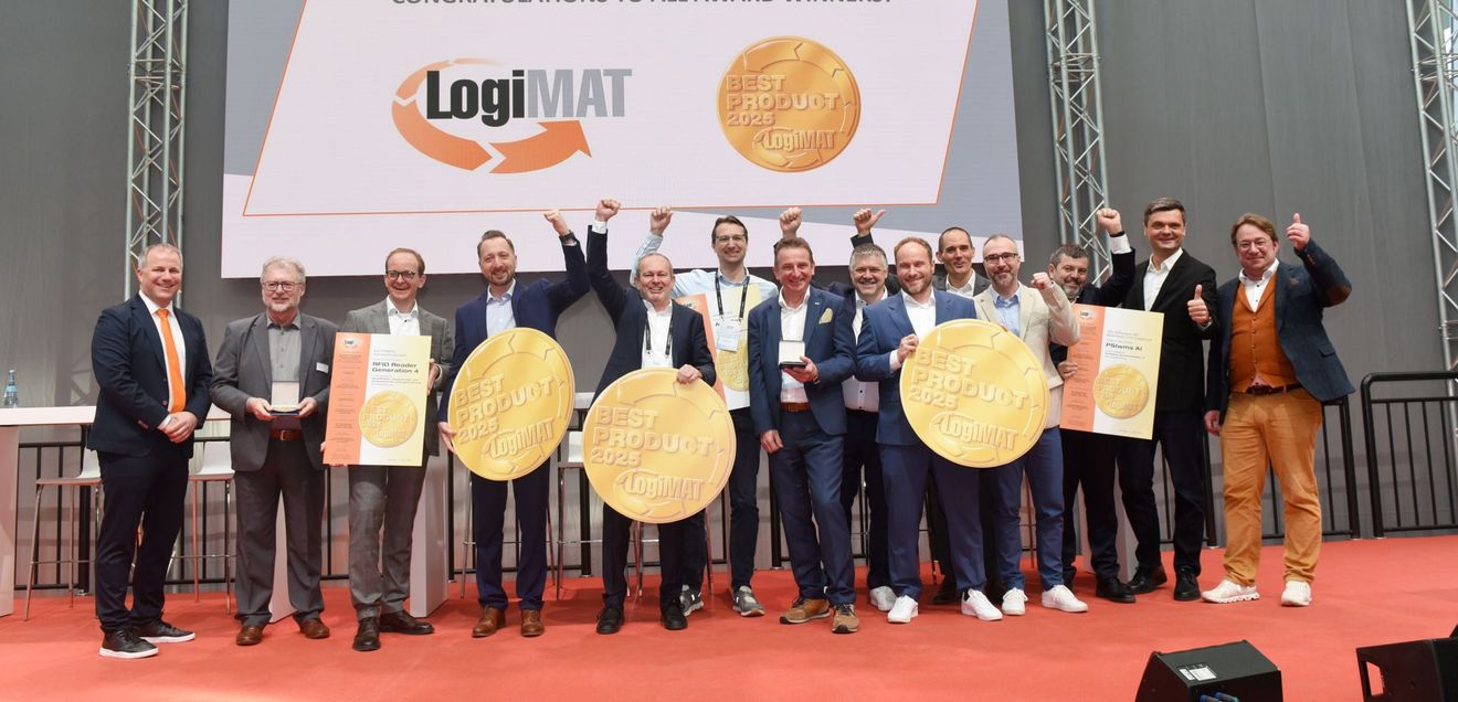 Knapp, Kathrein Solutions und PSI Software: LogiMAT 2025: Best Product Awards vergeben