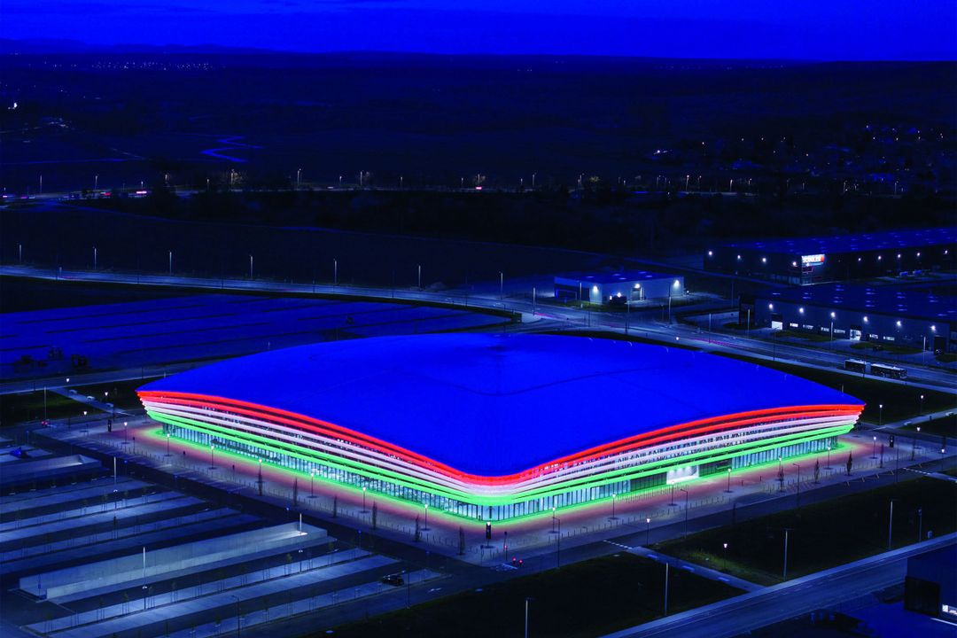 Alba Arena in Székesfehérvár/Ungarn Alba Arena in Székesfehérvár/Ungarn
