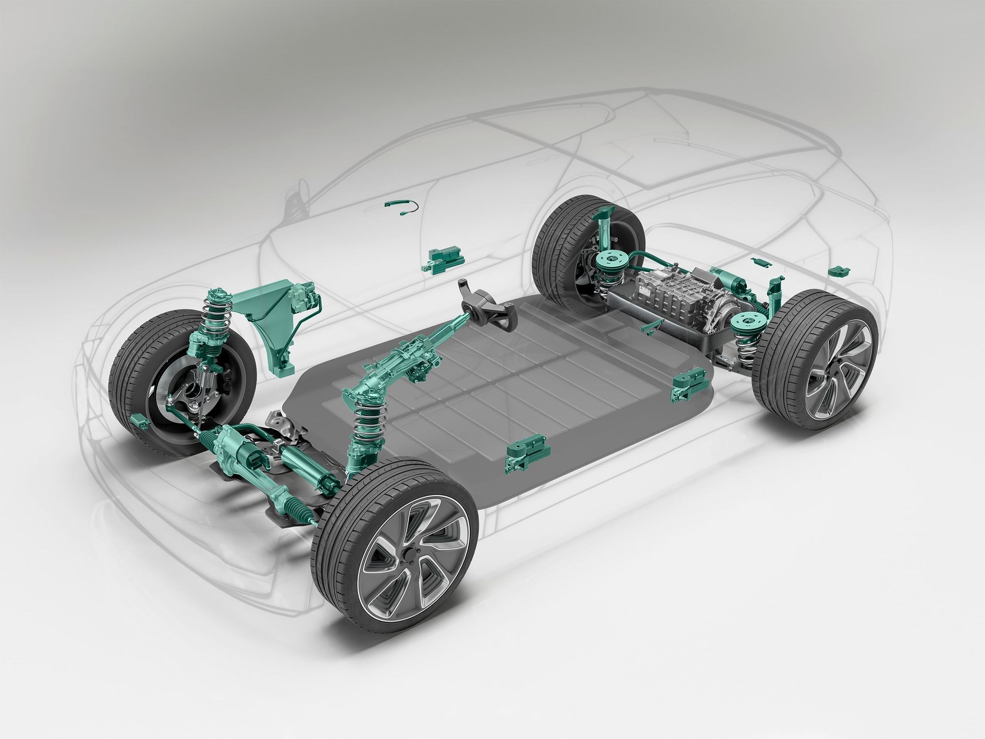 Mehr Komfort, Sicherheit und Fahrdynamik für die Zukunft der Mobilität: Die neuen Technologien für Chassis & Body von Schaeffler setzen neue Maßstäbe in modernen Fahrzeugen über alle Antriebsarten hinweg.
