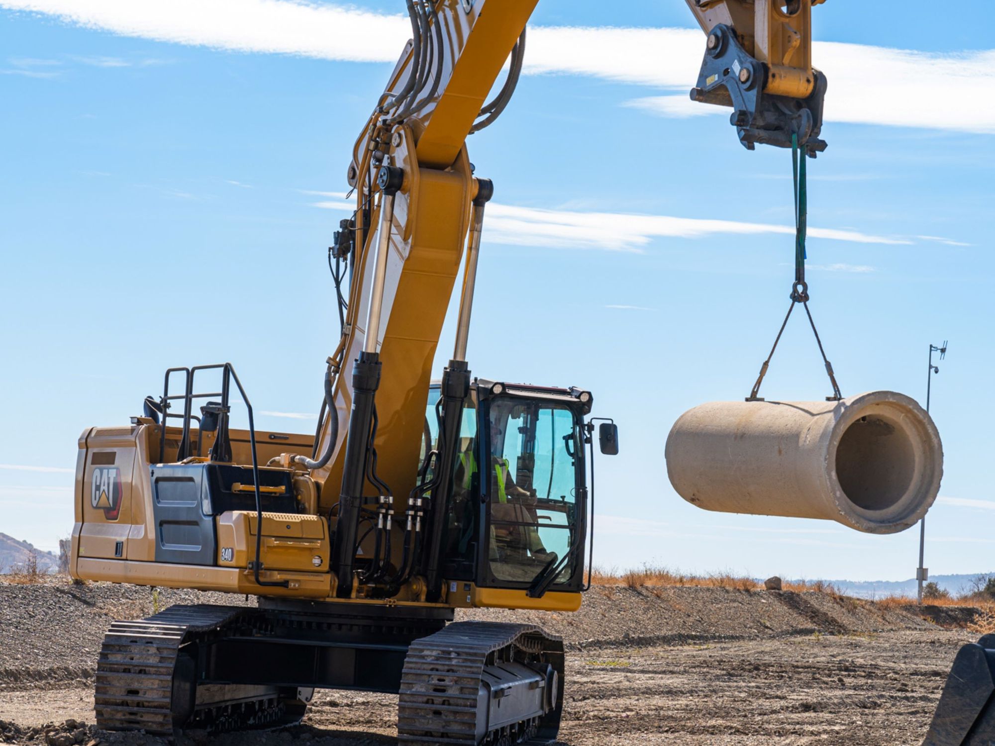 Cat 340 VAH - wenn ein Zusatzgelenk den Unterschied macht
