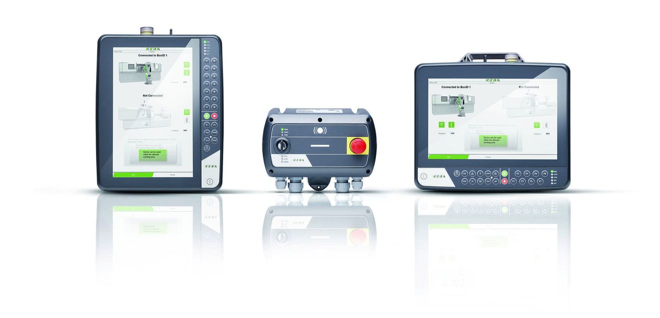 Keba: Safe Wireless HMI für Profinet/Profisafe