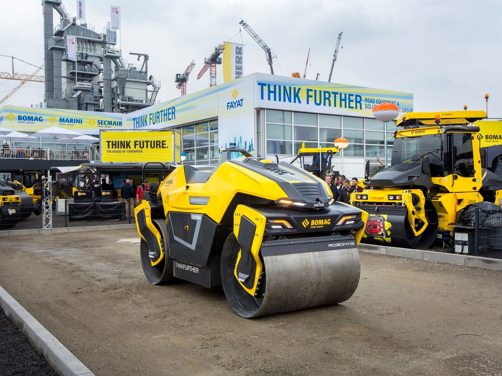 Bomag-Technologie wird serienreif und macht Baustellen sicherer Bomag-Technologie wird serienreif und macht Baustellen sicherer