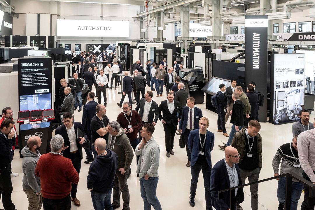 DMG Mori in-house exhibition 2026: 5-axis expertise meets scalable automation and integrated production processes - live from January 26 to February 6, 2026.