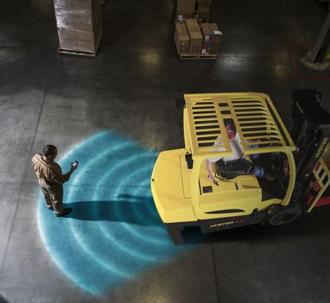 Driving assistance system: Safety and productivity for demanding forklift truck applications