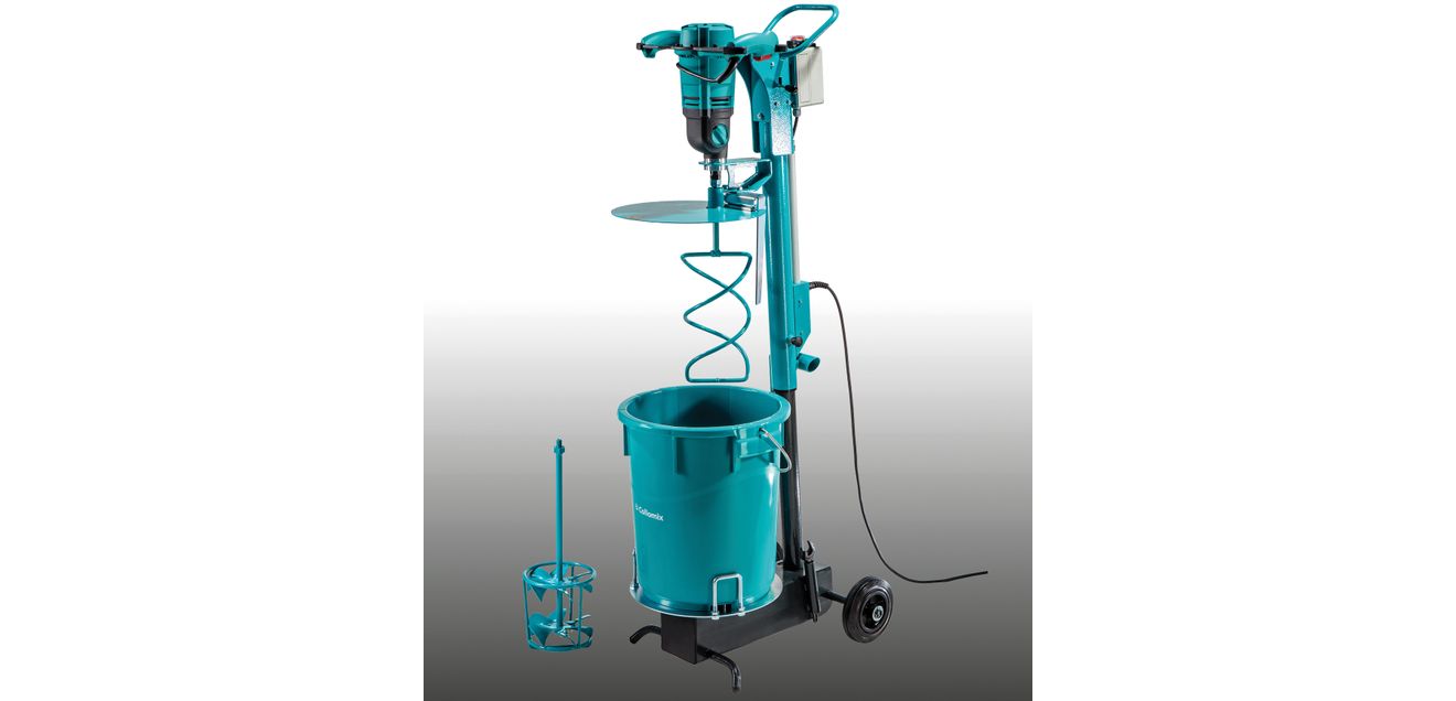 Der neue oneMIX 340 Der neue oneMIX 340 im Detail und in der typischen türkisen Lackierung