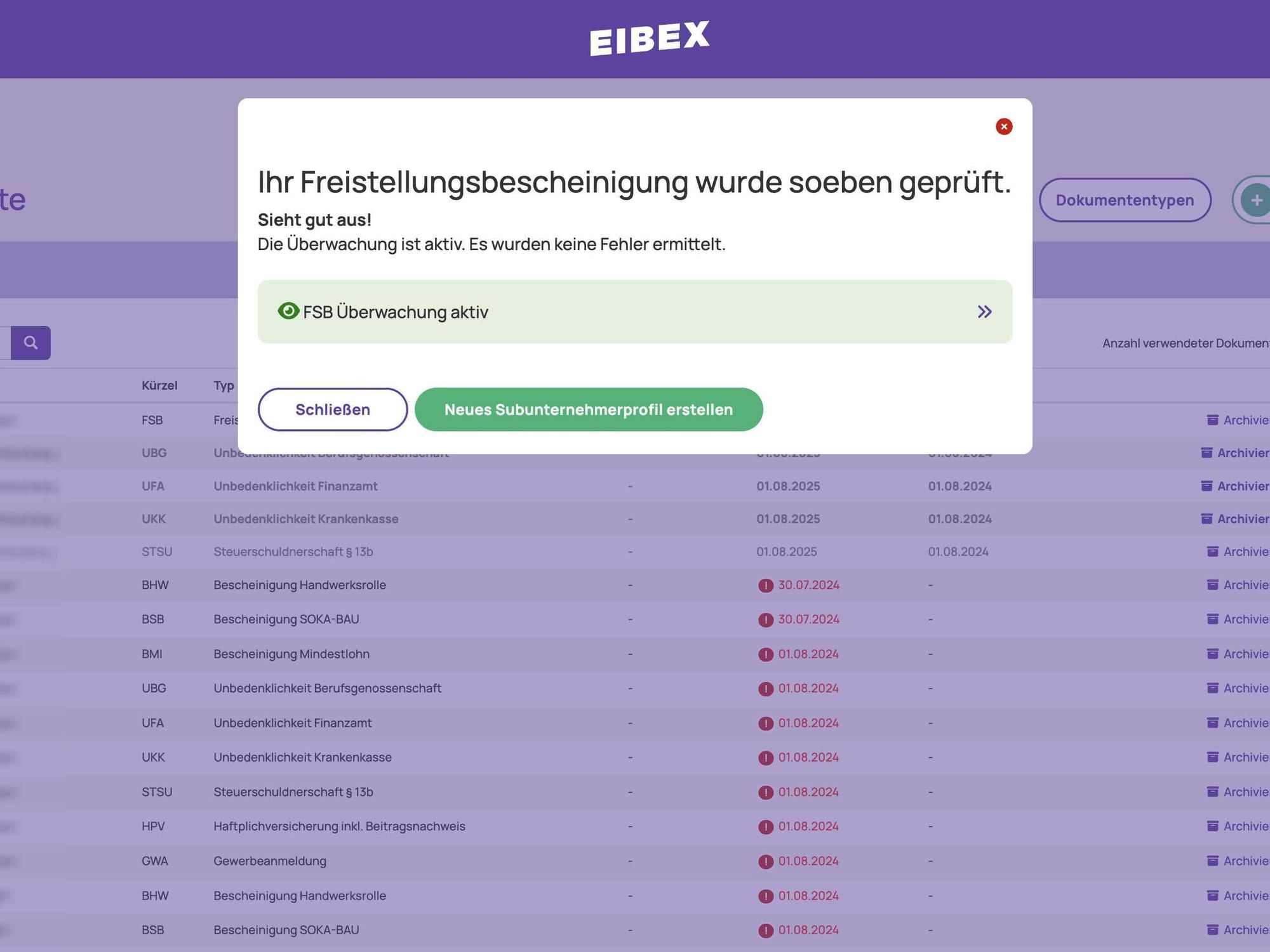 Nachweise sichern und Zeit zurückgewinnen mit Eibex Nachweise sichern und Zeit zurückgewinnen mit Eibex
