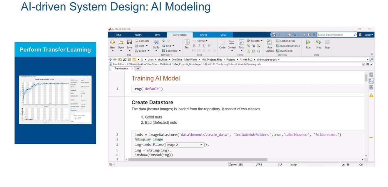 Bild 3: Training mit Deep Learning Toolbox und Transfer Learning. Bild 3: Training mit Deep Learning Toolbox und Transfer Learning.