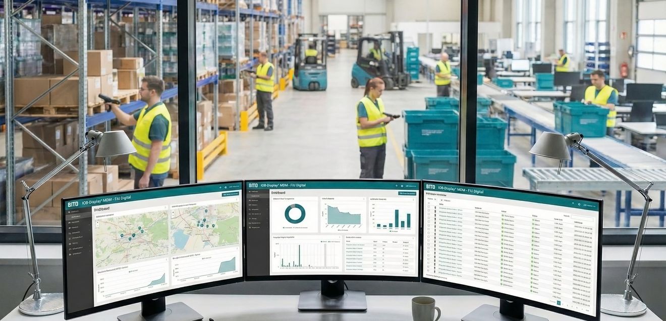 Mit digitalen Intralogistiklösungen von BITO-Lagertechnik das Lager fit für die Zukunft machen