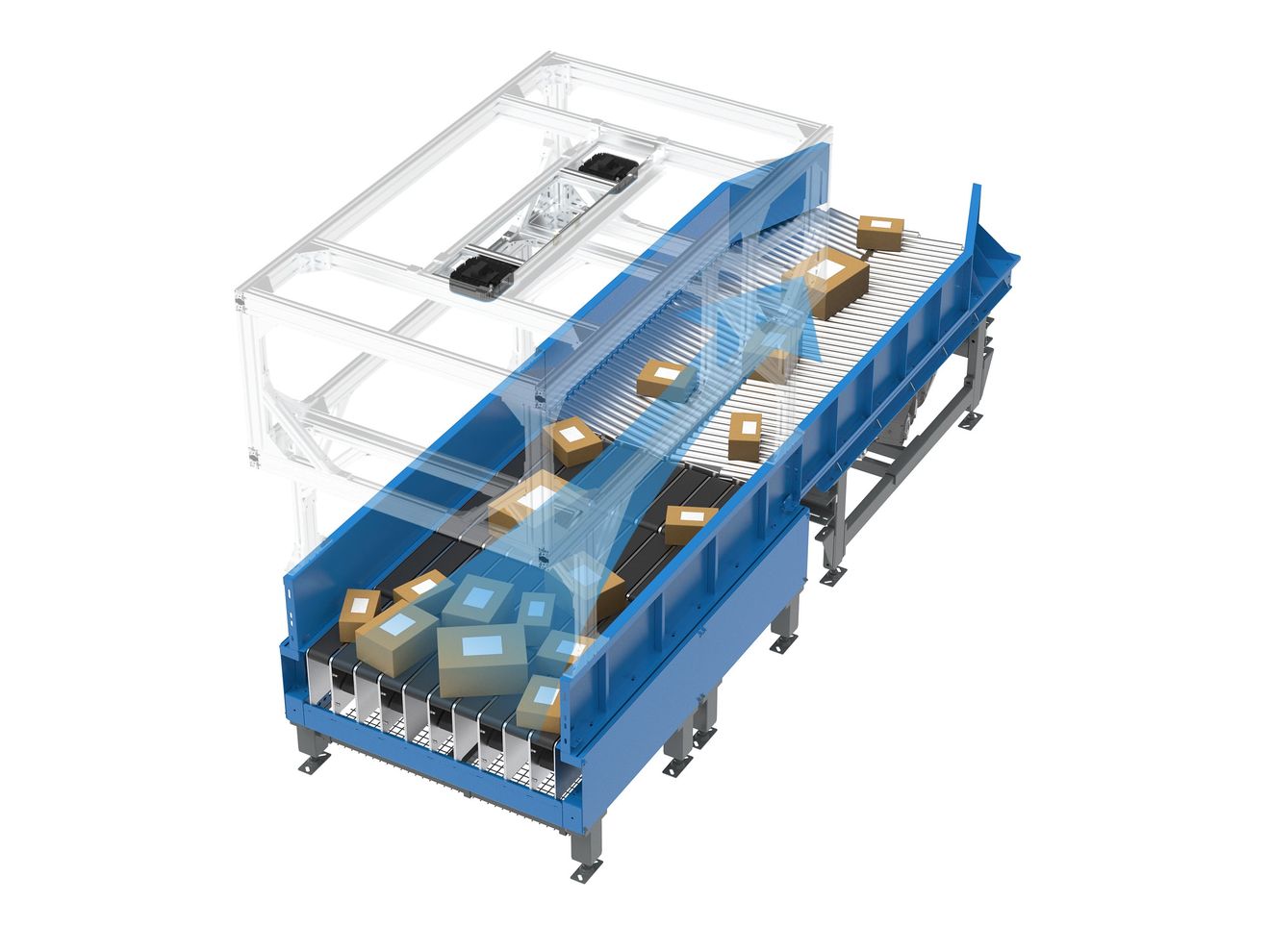 2D bulk singulator: Increased efficiency in parcel sorting 2D bulk singulator: Increased efficiency in parcel sorting
