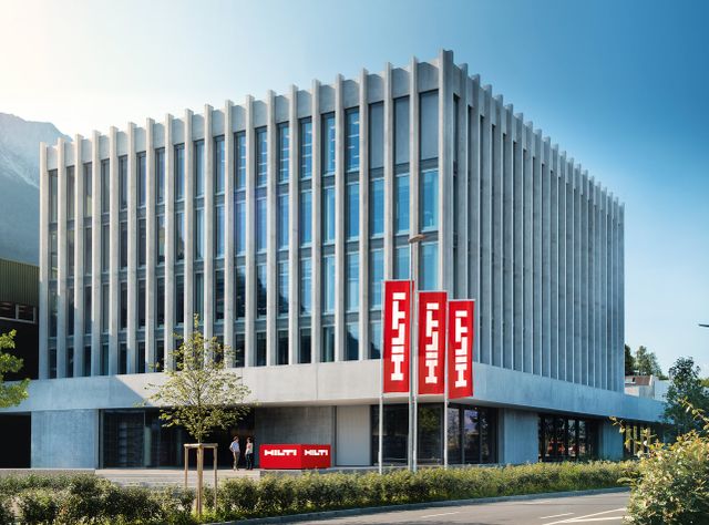 Hilti Gruppe: Umsatzentwicklung in den ersten Monaten 2026