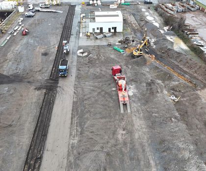 Strabag - Leuchtturmprojekt im Hafen