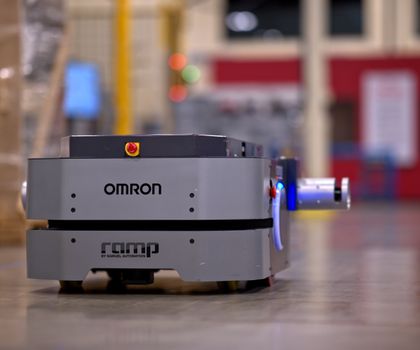Inductive charging from AMR: Omron cooperates with Wiferion Inductive charging from AMR: Omron cooperates with Wiferion
