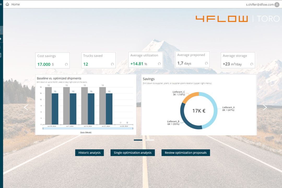 materialfluss Produkte des Jahres 2025: 2. Platz, Software und Sensorik: 4flow TORO materialfluss Produkte des Jahres 2025: 2. Platz, Software und Sensorik: 4flow TORO