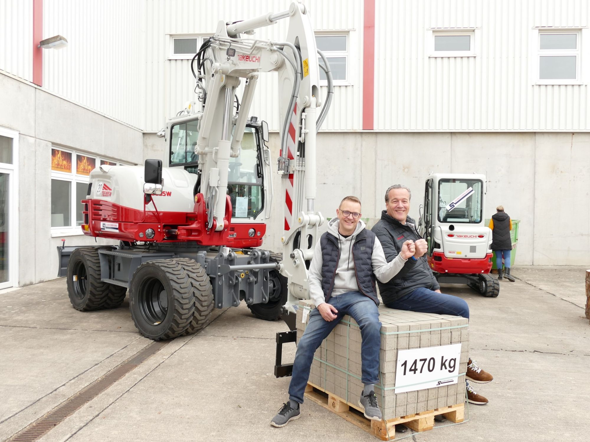Mehr Fläche, mehr Takeuchi
