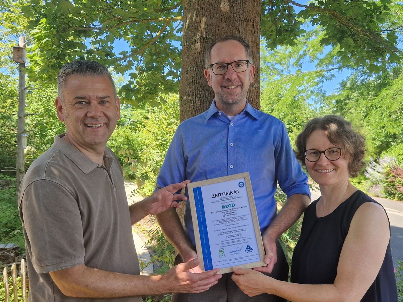 Zusammenlegung der PEFC-Gruppenzertifikate Zusammenlegung der PEFC-Gruppenzertifikate