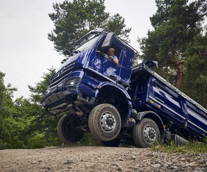 Mercedes Benz Trucks zeigt Baupower in Reinkultur Mercedes Benz Trucks zeigt Baupower in Reinkultur