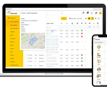 Digitale Baustelle dank 123erfasst