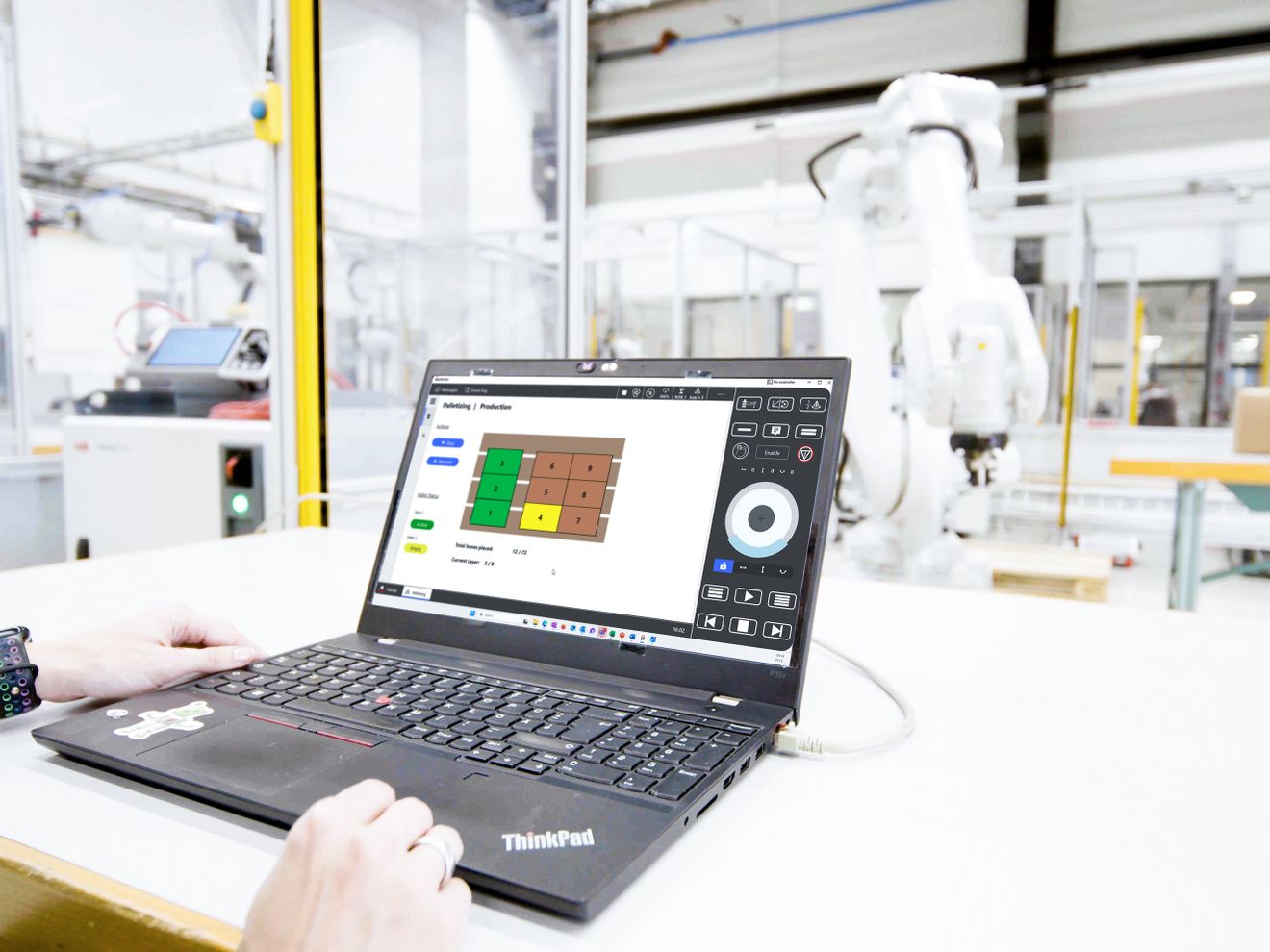 ABB: No-code tool for programming robot user interfaces ABB: No-code tool for programming robot user interfaces