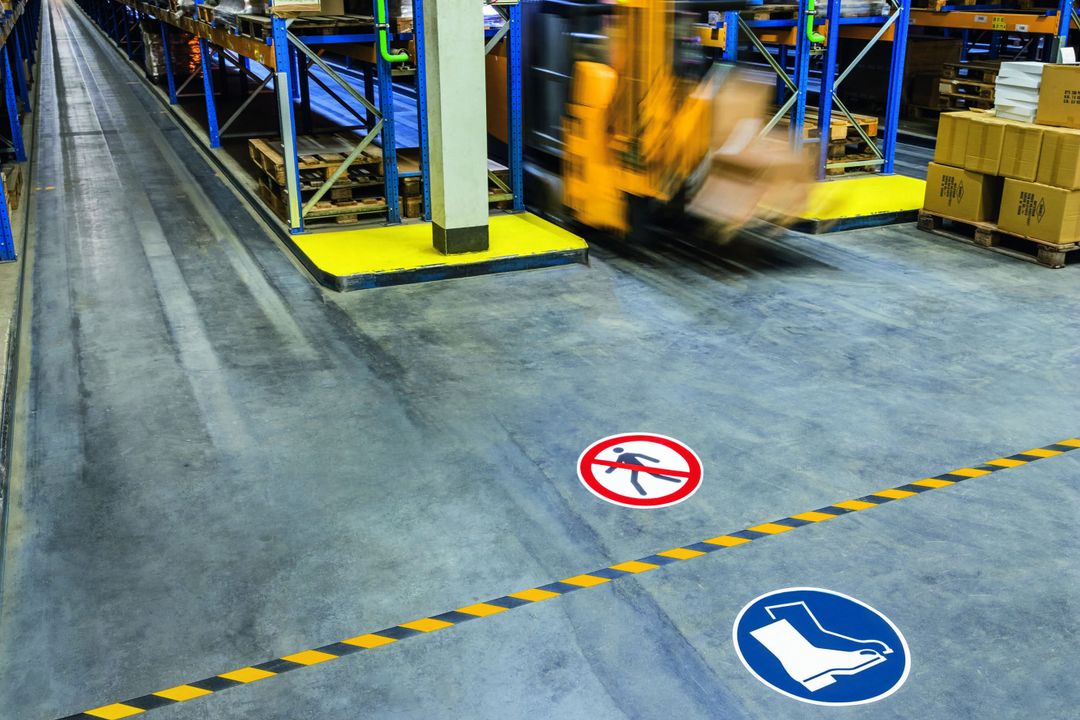 Arbeitssicherheit: Mehr als Farbe am Boden Arbeitssicherheit: Mehr als Farbe am Boden