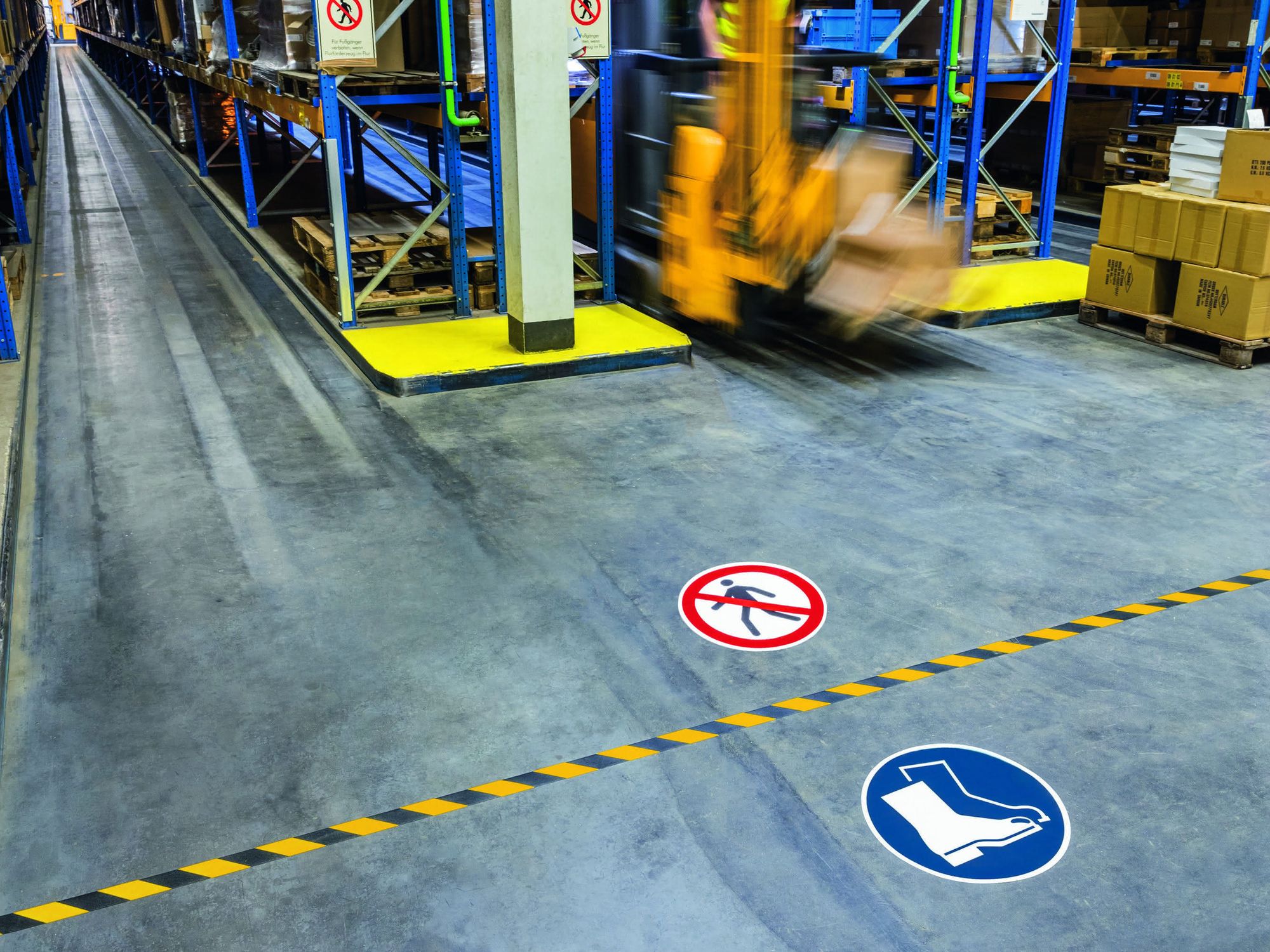 Arbeitssicherheit: Mehr als Farbe am Boden