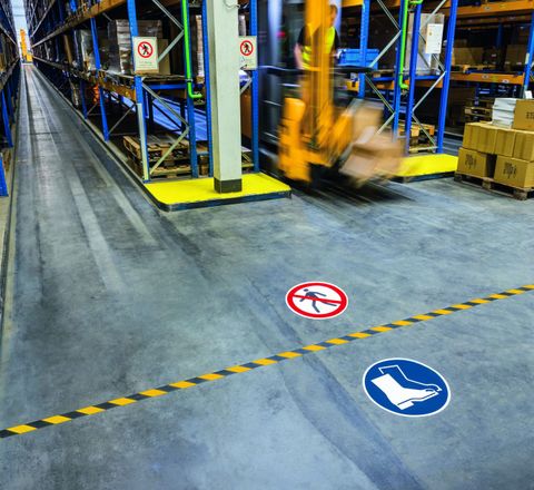 Arbeitssicherheit: Mehr als Farbe am Boden Arbeitssicherheit: Mehr als Farbe am Boden