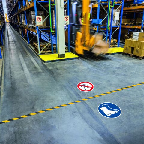 Arbeitssicherheit: Mehr als Farbe am Boden Arbeitssicherheit: Mehr als Farbe am Boden