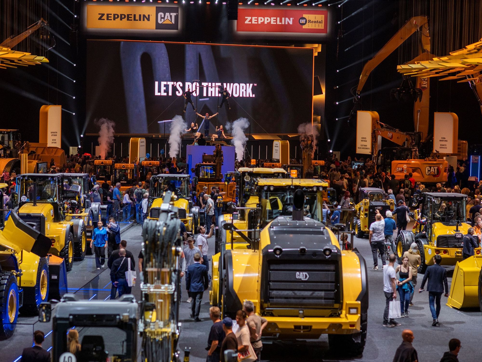 Fortschritt im Fokus: Caterpillar und Zeppelin