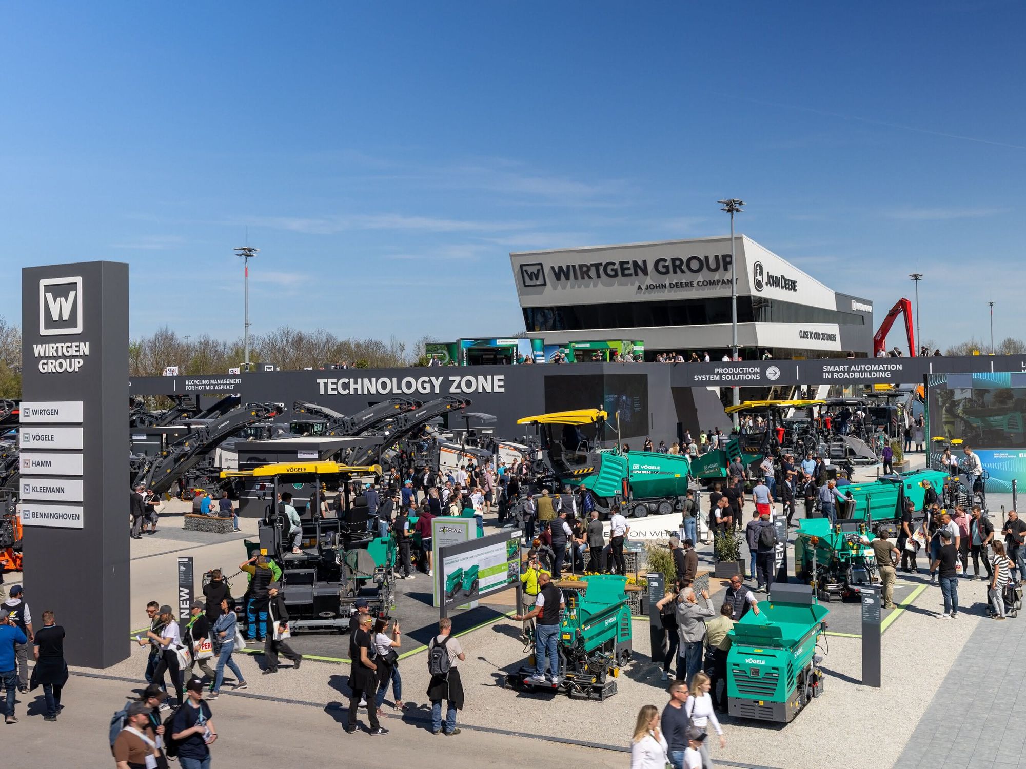 Wirtgen: "Smarter. Safer. More Sustainable."